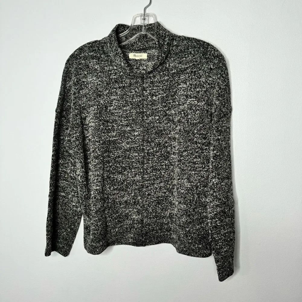 Madewell gray cowl neck sweater size XS